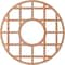 Ekena Millwork O'Neal Wood Fretwork Pierced Ceiling Medallion, Cherry, 22"OD x 8"ID x 3/8"T CMWP22X22X0375ONCH - alternate 5